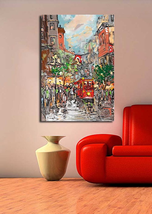 Wallity Lienzo Decorativo Multicolor 70 x 100 cm